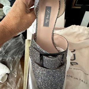 SJP  Anahita in Scintillate Silver